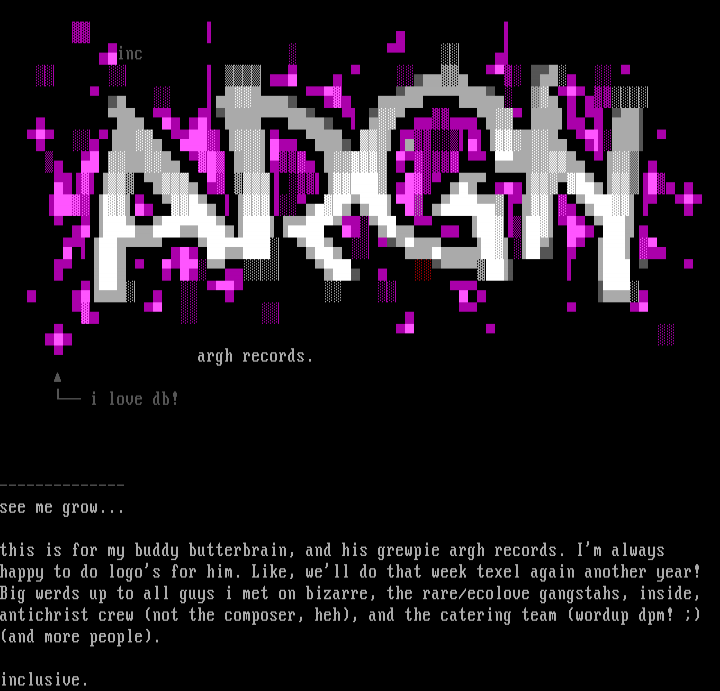 argh by incl0ser