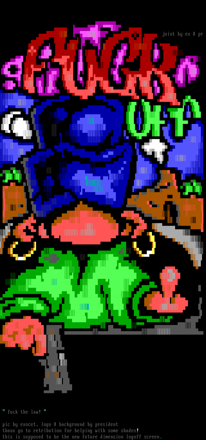 fuck off! by exocet & president