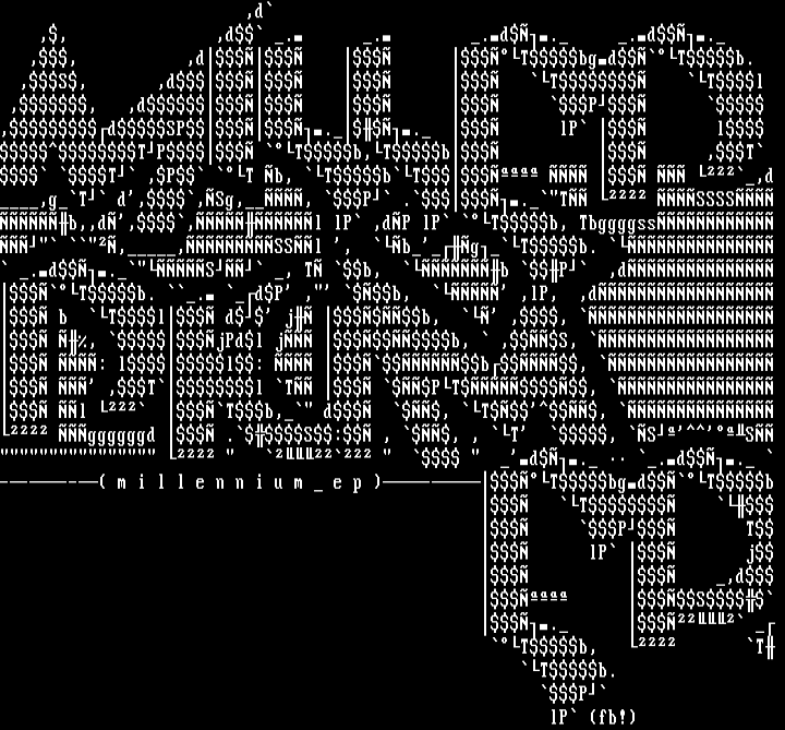 millennium ep. header by freebase