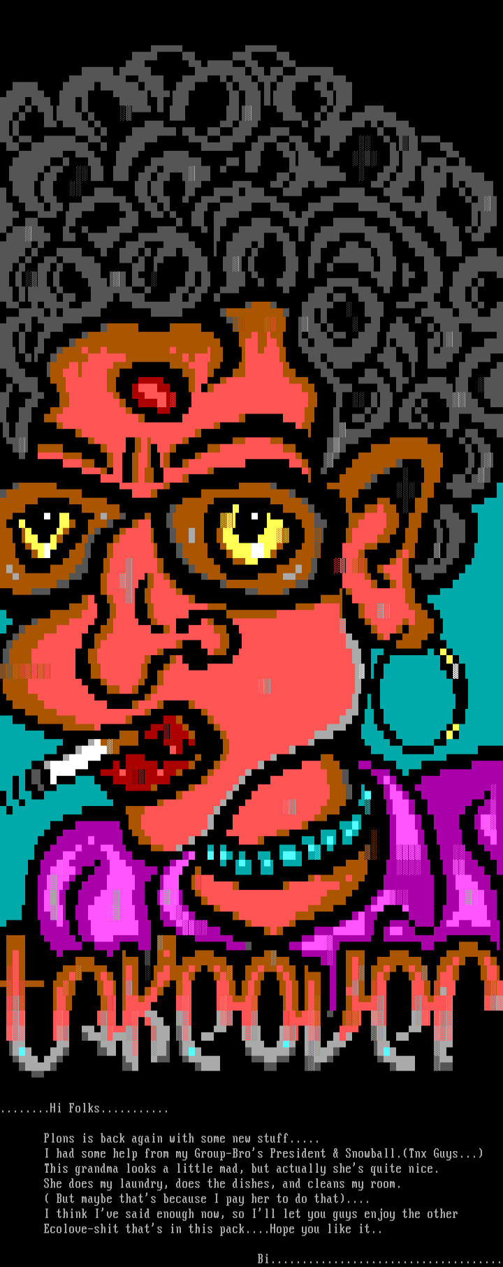 Grandma Phoebe. by Plons,Pres&Snowie