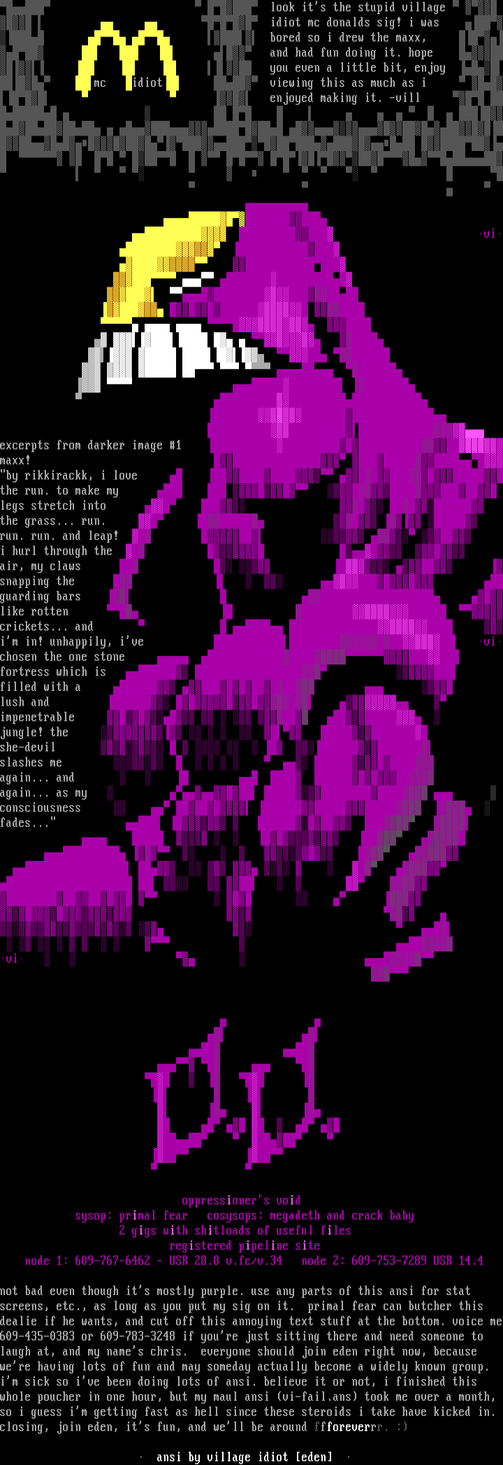 Oppressioner's Void by Village Idiot