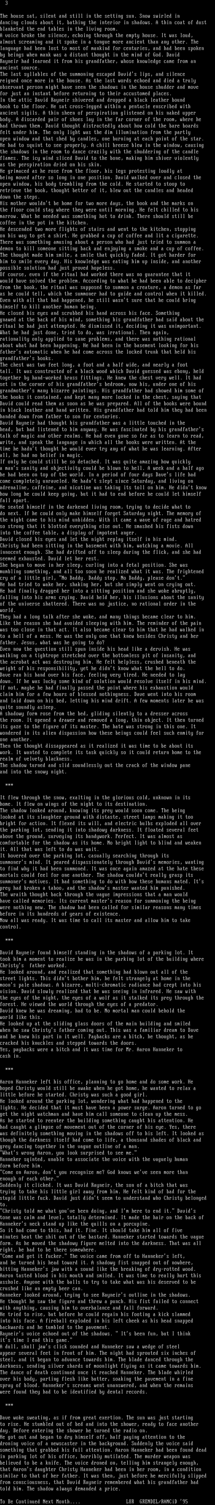 Hemispheres Chapter 3 by Grendel
