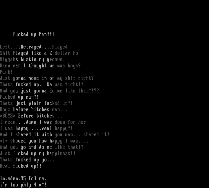 Fucked Up Man by Leper Messiah