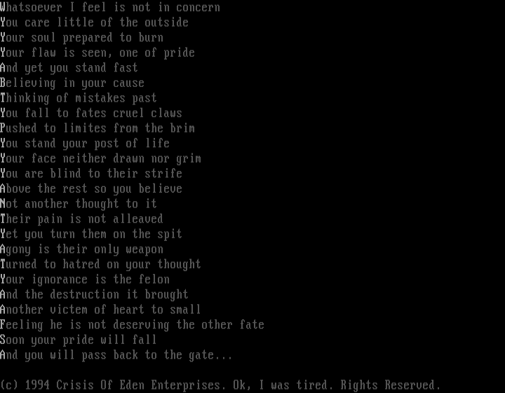 "The Gates" by Crisis