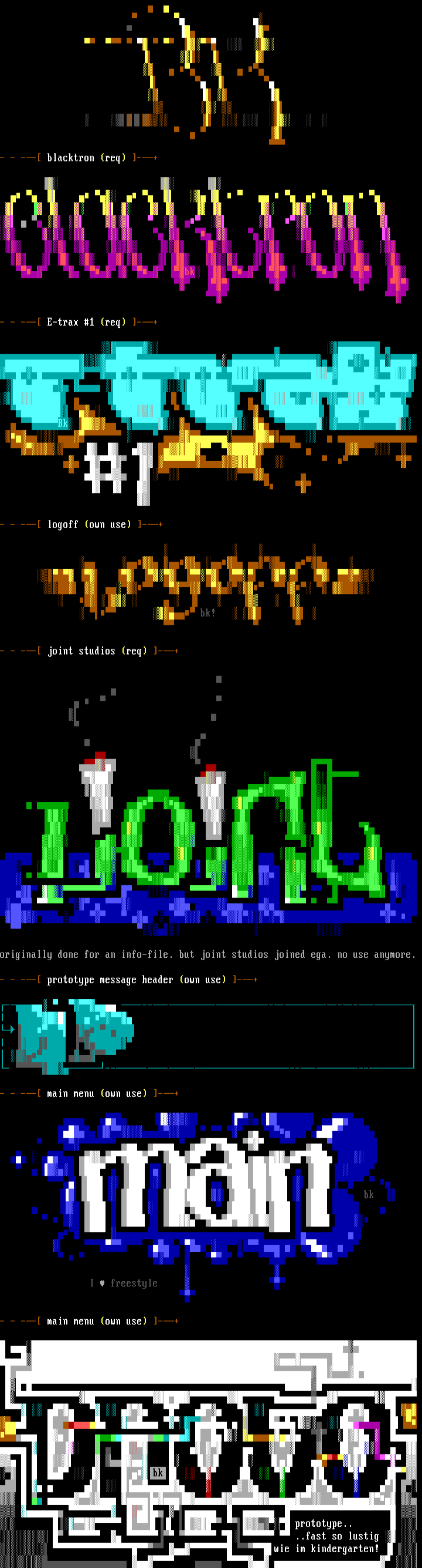 ansi cluster