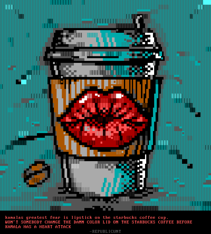 KAMALAS COFFEE CUP by REPUBLICUNT