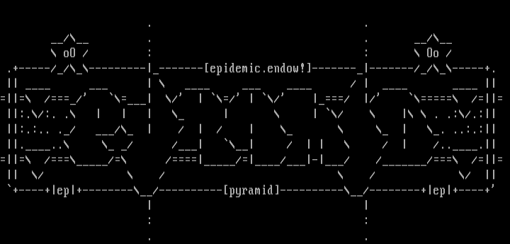 Pyramid Ascii by Epidemic