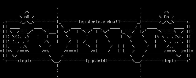 Pyramid Ascii by Epidemic