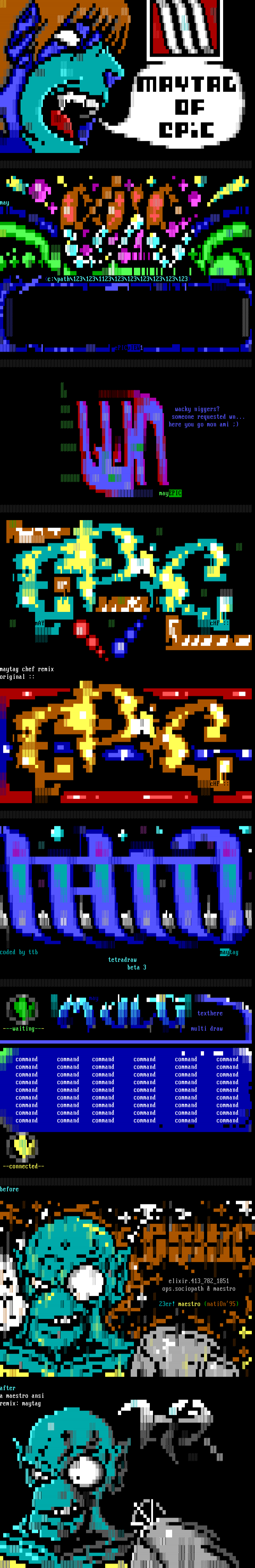 Logo/ansi colly#1 by Maytag