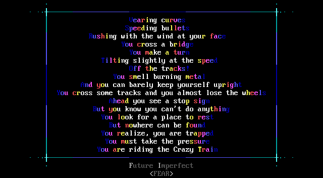 Crazy Train by Future Imperfect
