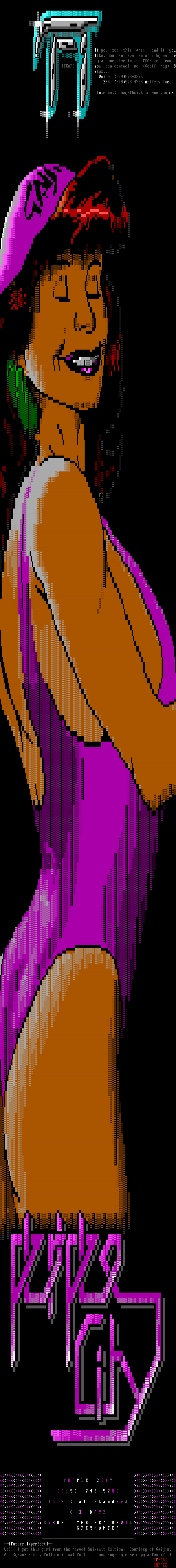 Purple City by Future Imperfect