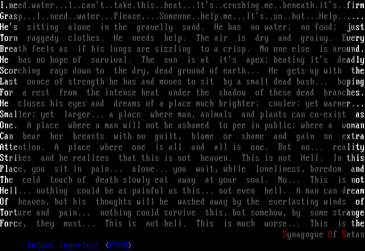 Synagogue of Satan by Future Imperfect