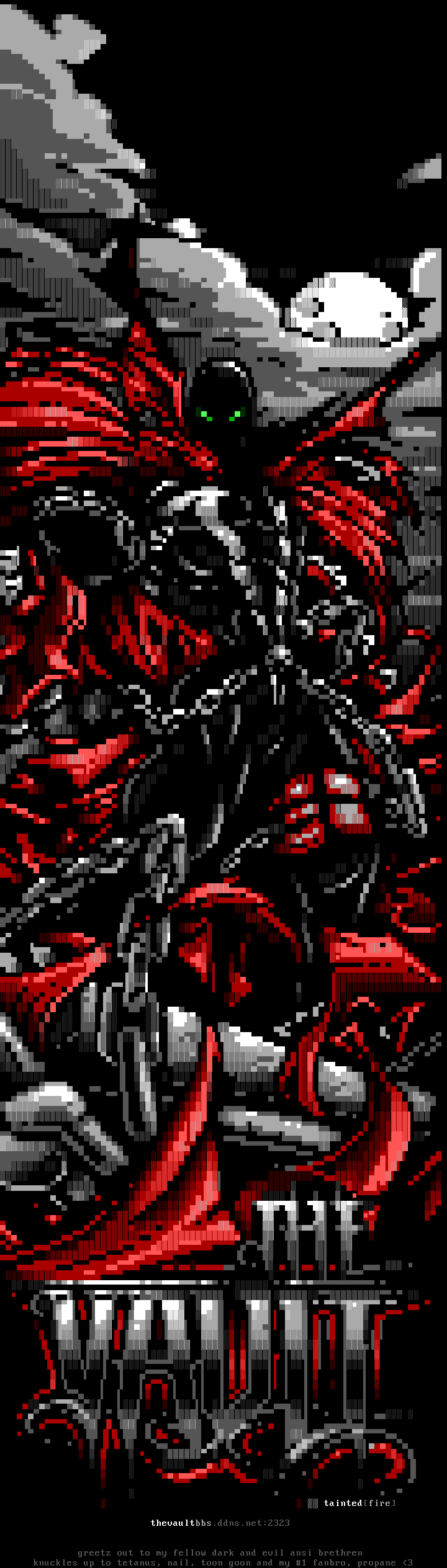 The Vault BBS by tainted