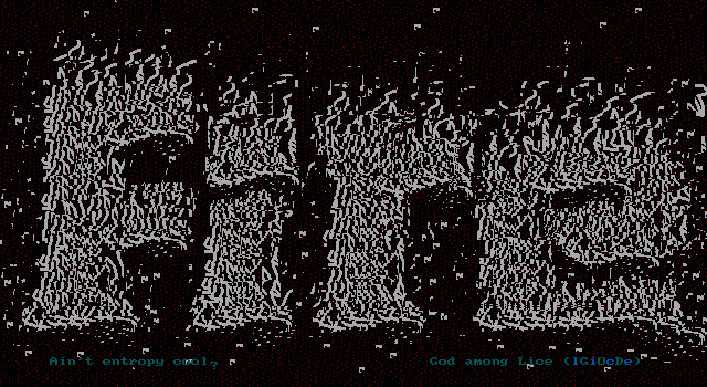 Entropy - Fire Promotional by God Amoung Lice