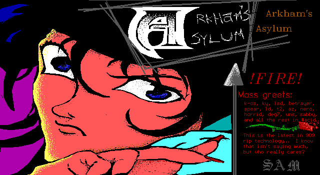 Arkham Asylum by Stone Amnesia
