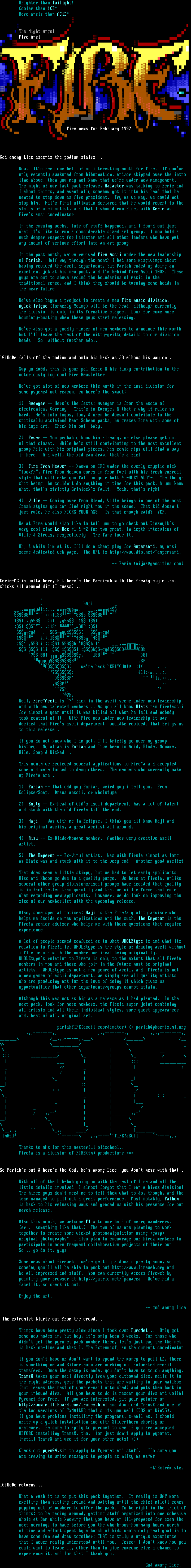 #info# fire news by fire staff