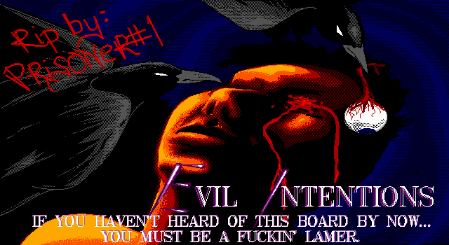 Evil Intentions by Prisoner#1