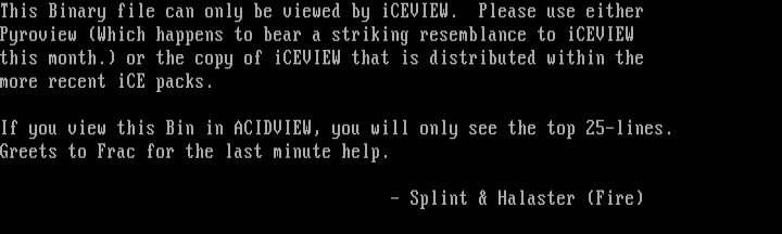 "The Bin" Information by Splint & Halaster
