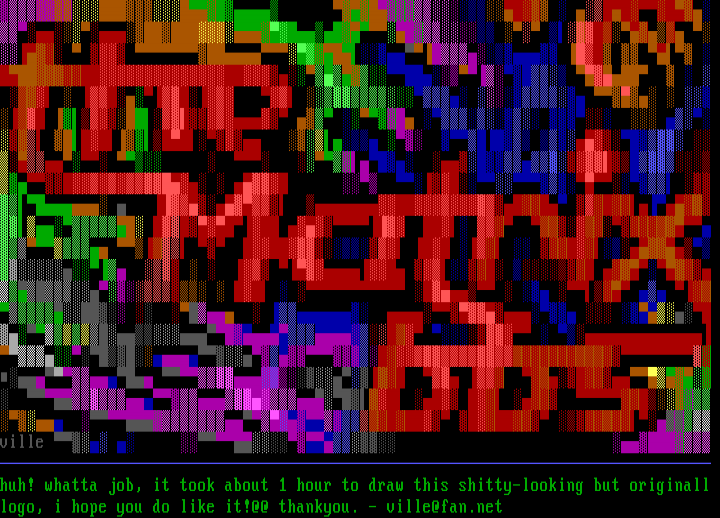 The matrix bbs by ville