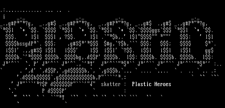 Plastic Heroes by Skatter
