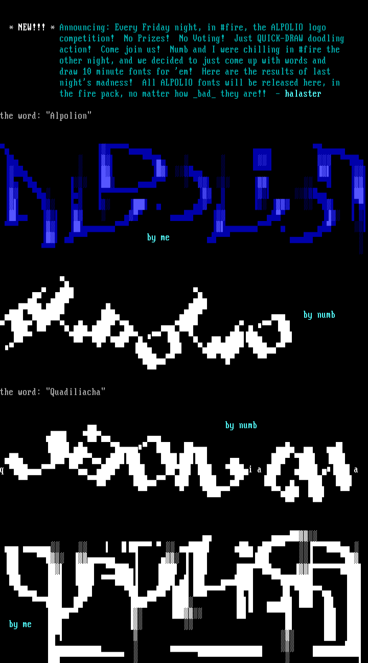 Alpolio - Comp, the First by Halaster