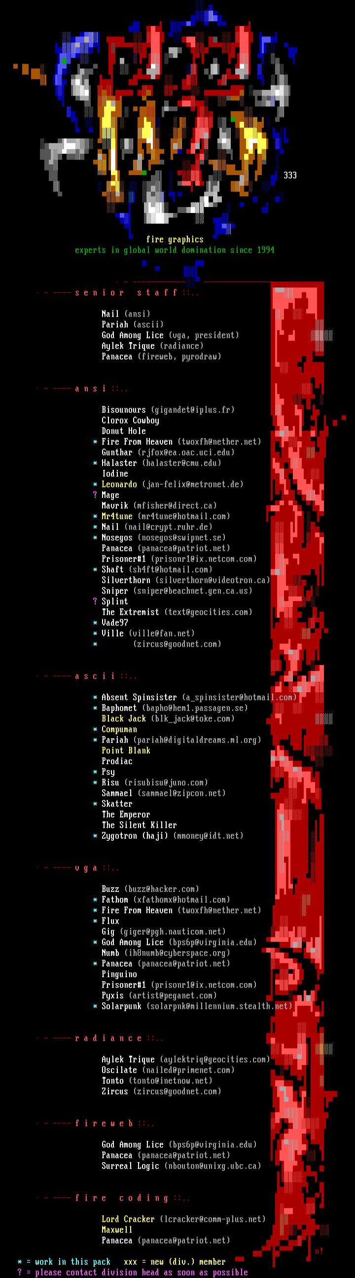 #info# fire memberlist by nail