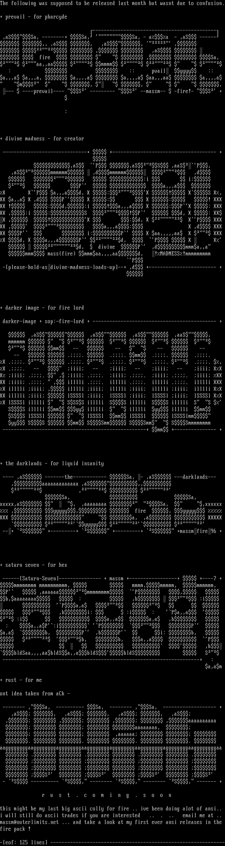 Ascii Colly 0796 by Mass Murder