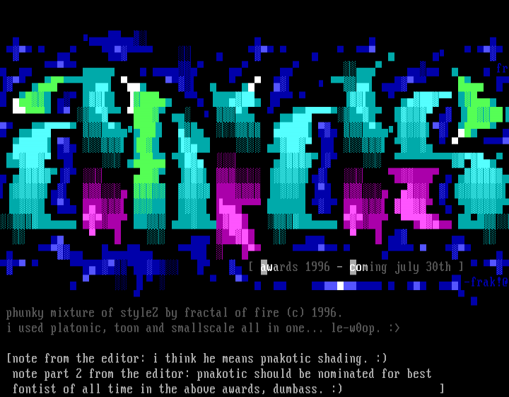 Awards 96 by Fractal