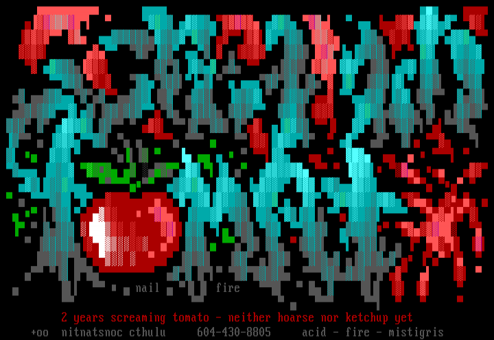 the screaming tomato by nail