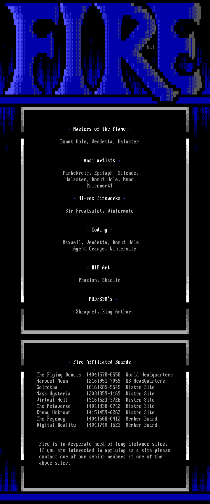 Fire Member/Board Listing by Fire Staff