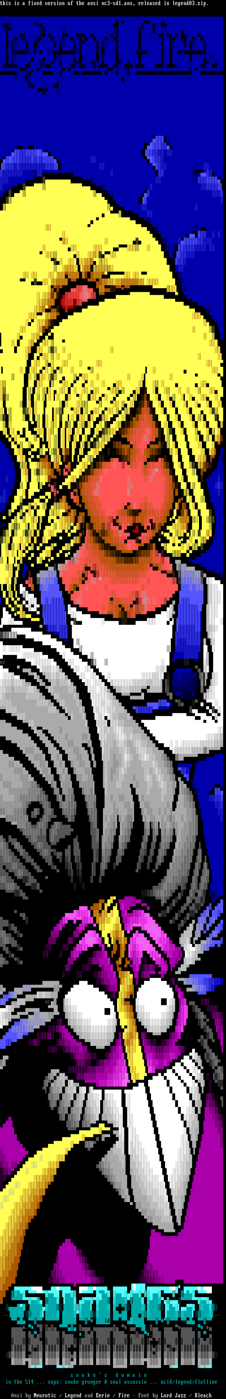 Fixed NC3-SD.ANS: Read Newsletter by Neurotic/Eerie