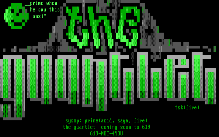 The Gauntlet Logo 3 by The Silent Killer