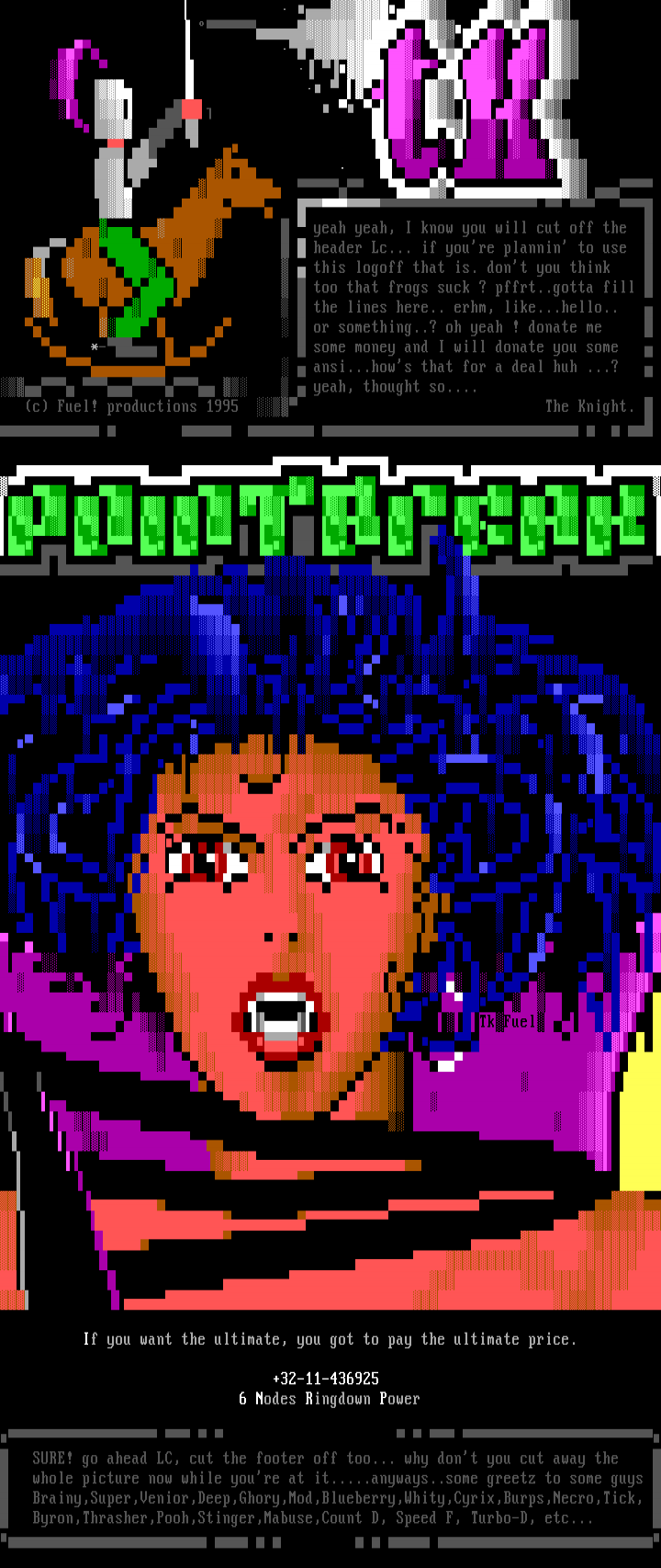 Pointbreak logoff by The Knight