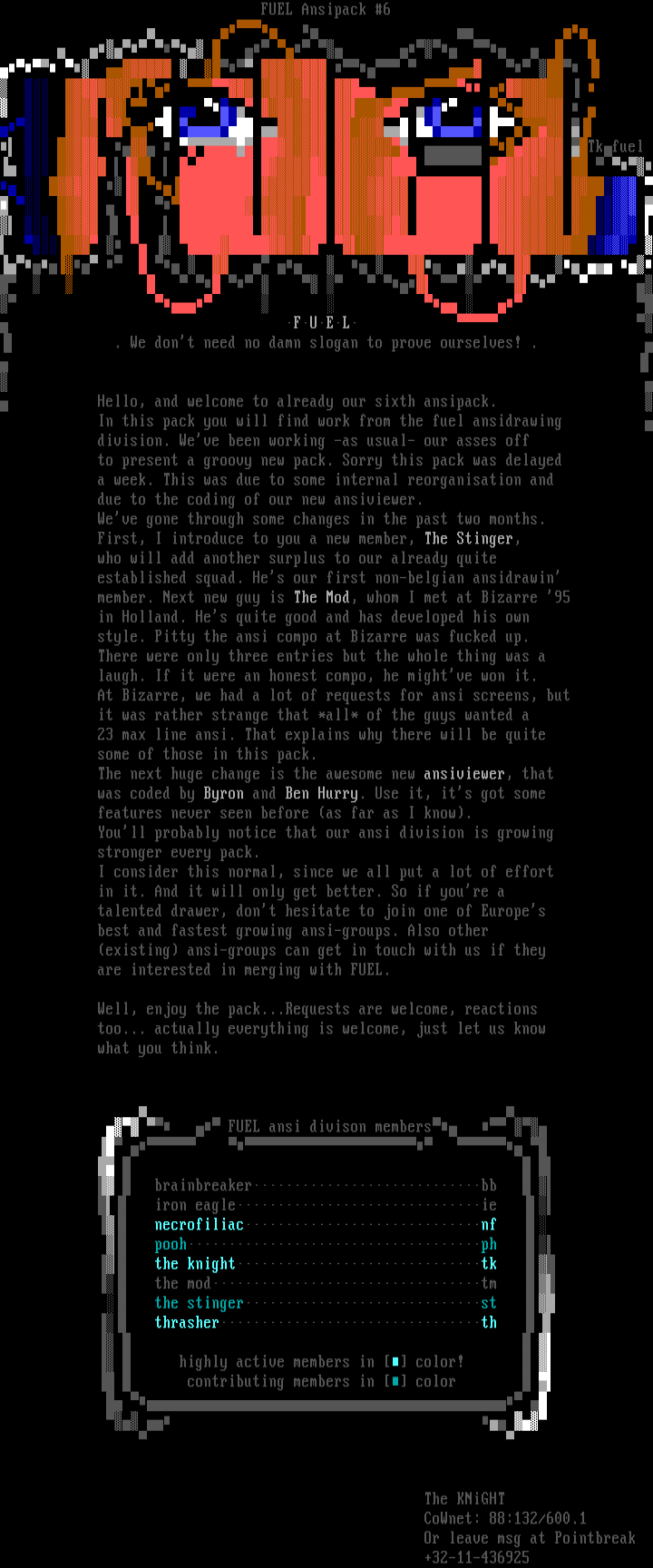 Lastword on Fuelpack #6 by The Knight