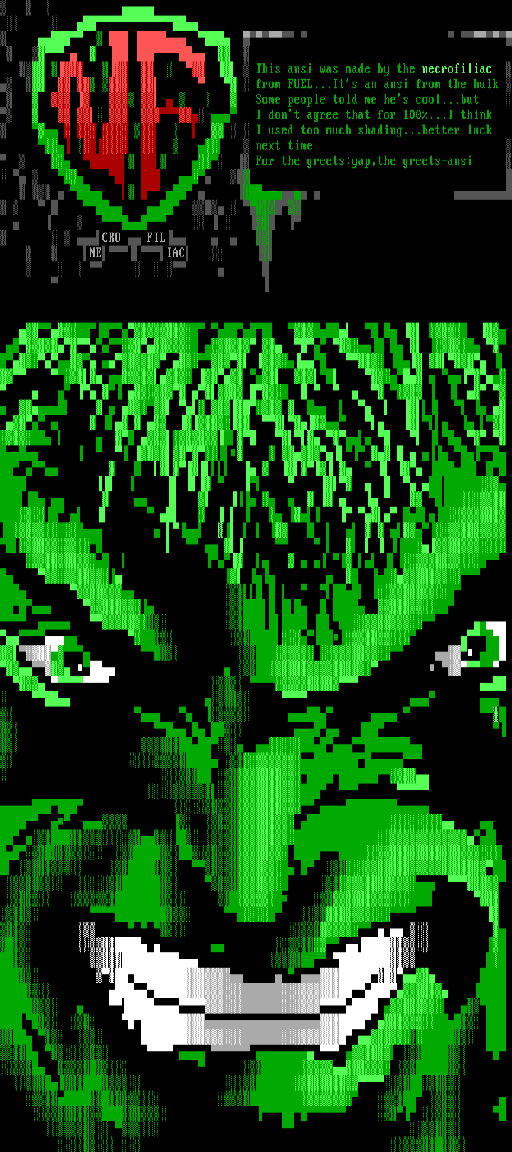 hulk by necrofiliac