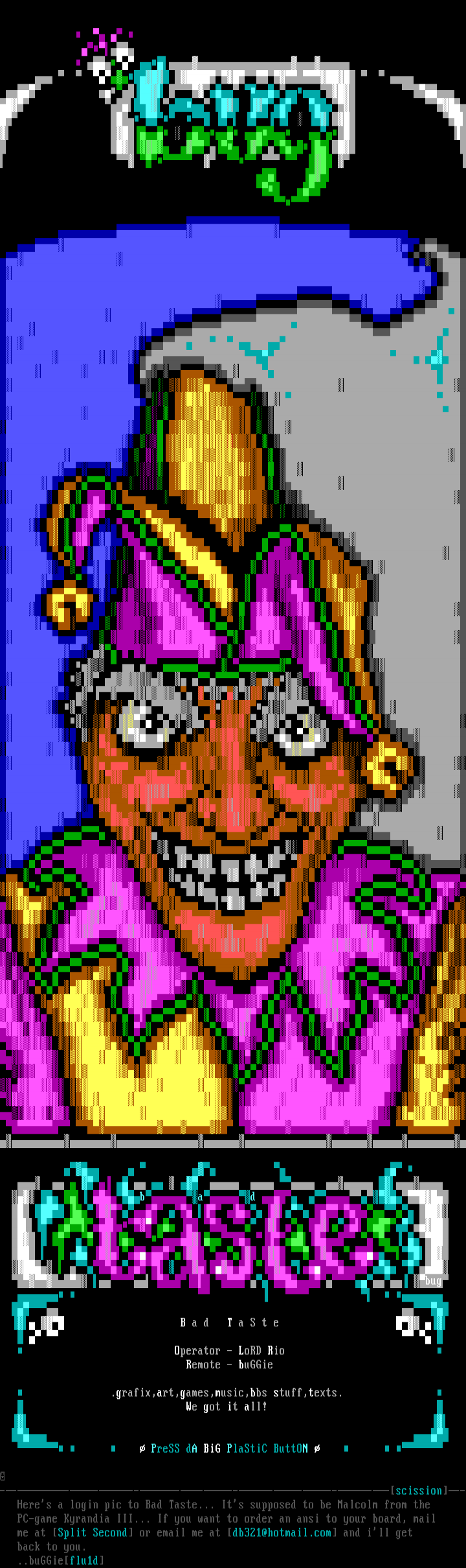 Bad Taste! by Buggie