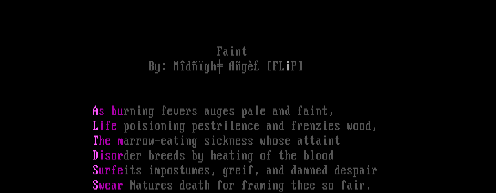 Faint by Midnight Angel
