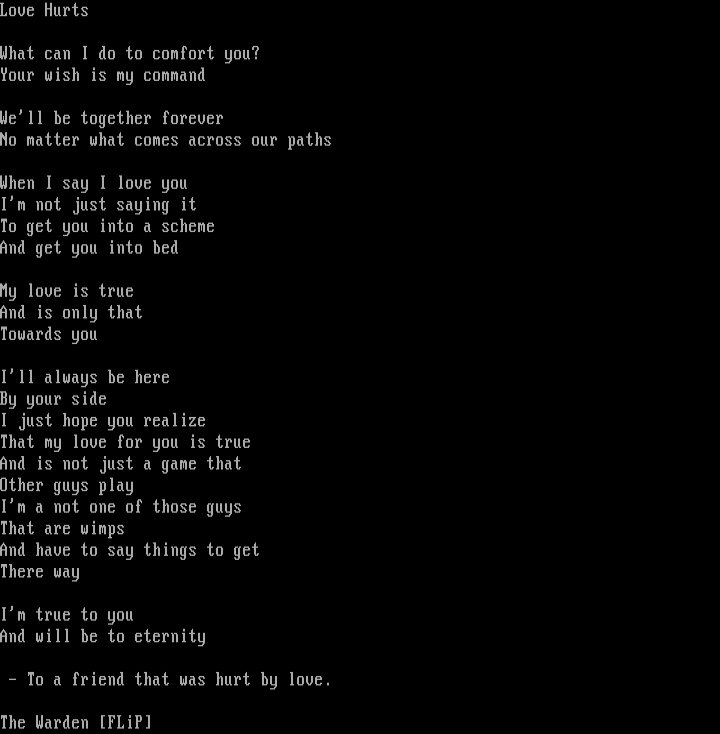 Love Hurts by The Warden