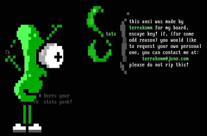 stat screen by terrakomm