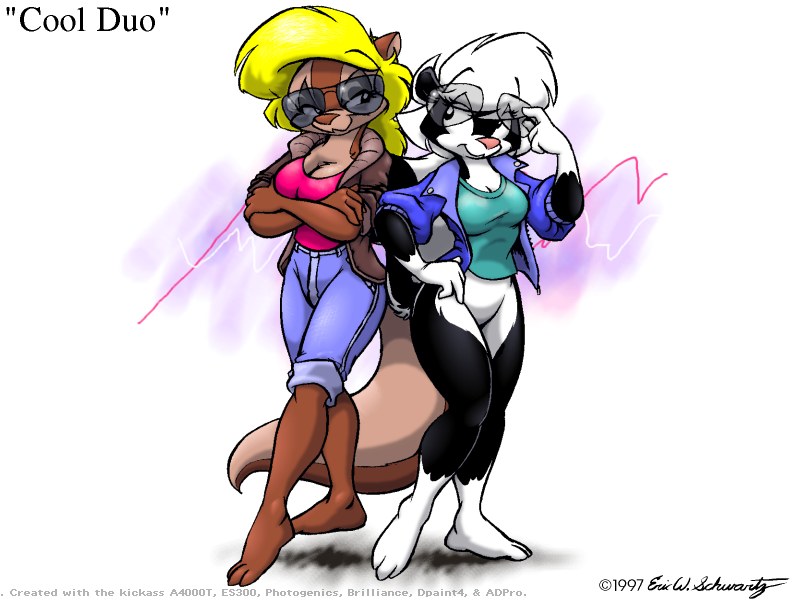 Cool Duo by Eric