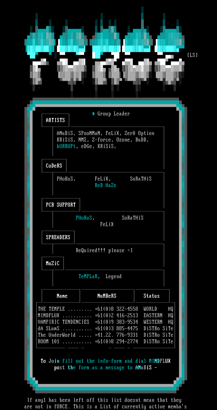 fORCE Memba's Listing by fORCE