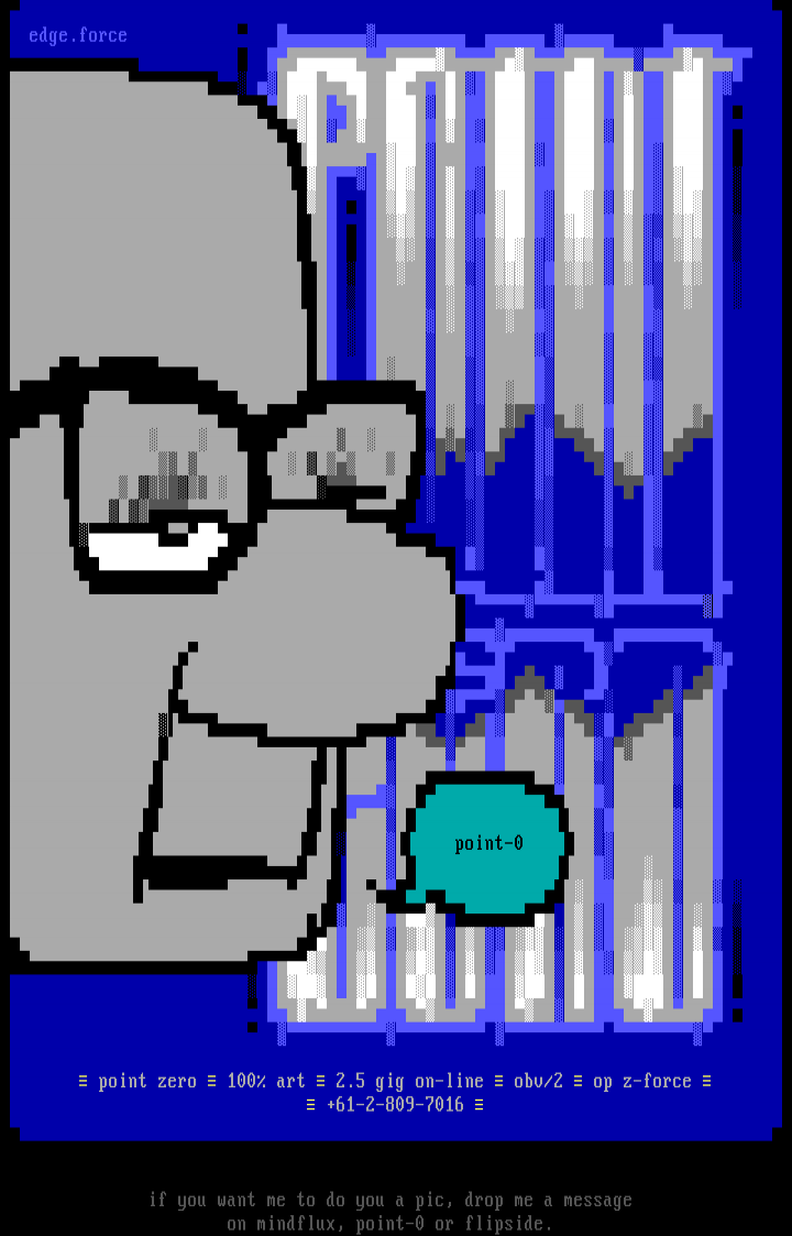 p0INT^zER0 SUPER AD! by edge