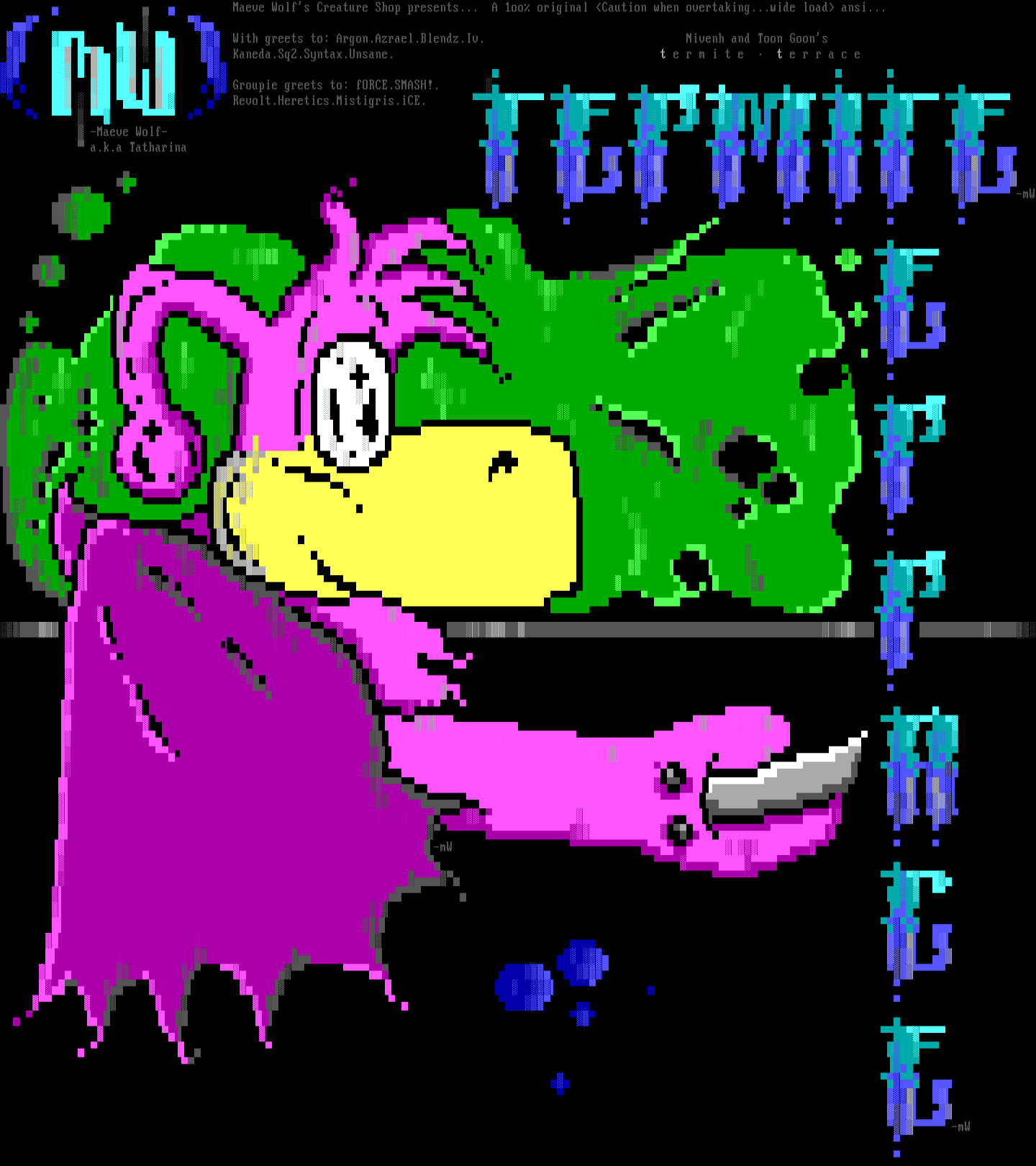 Termite Terrace by Maeve Wolf