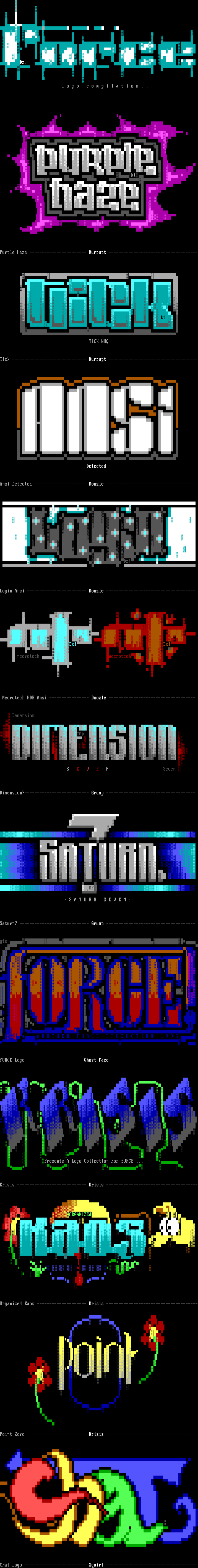 fORCE Logo Collection #1 by fORCE