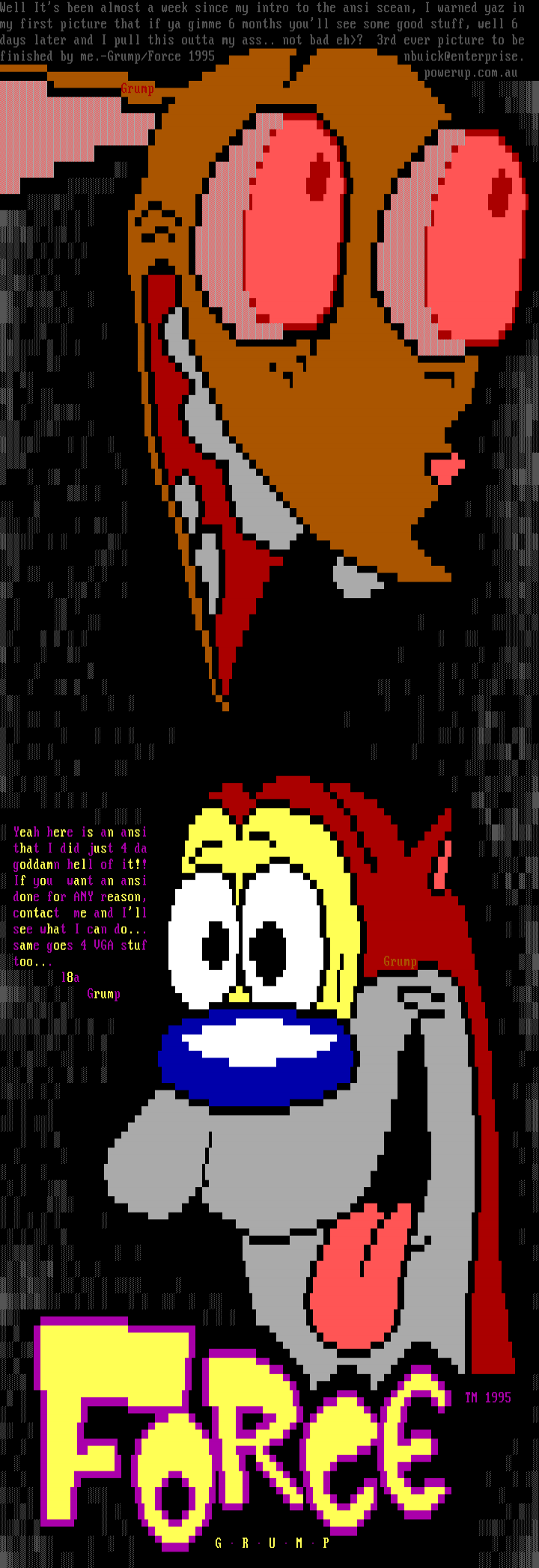 Ren&Stimpy fORCE Promo by Grump