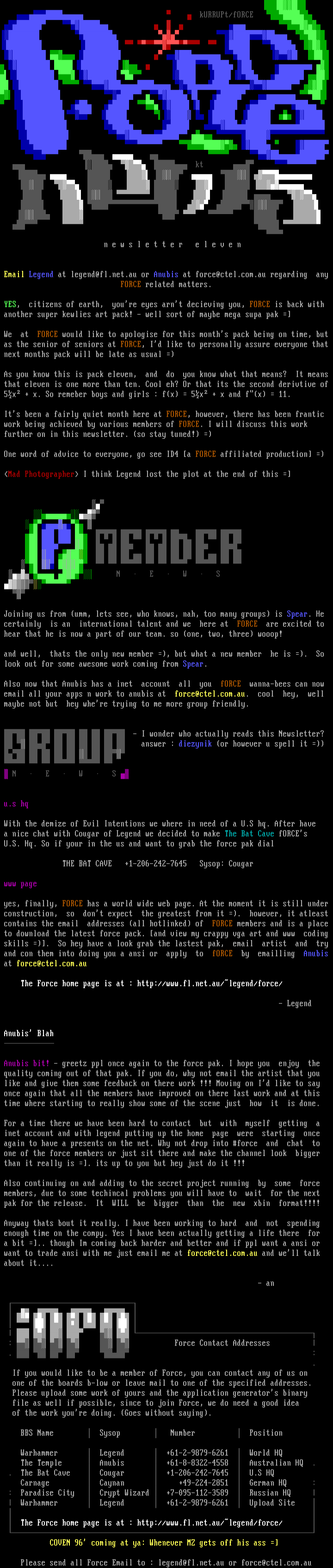 fORCE News by Legend