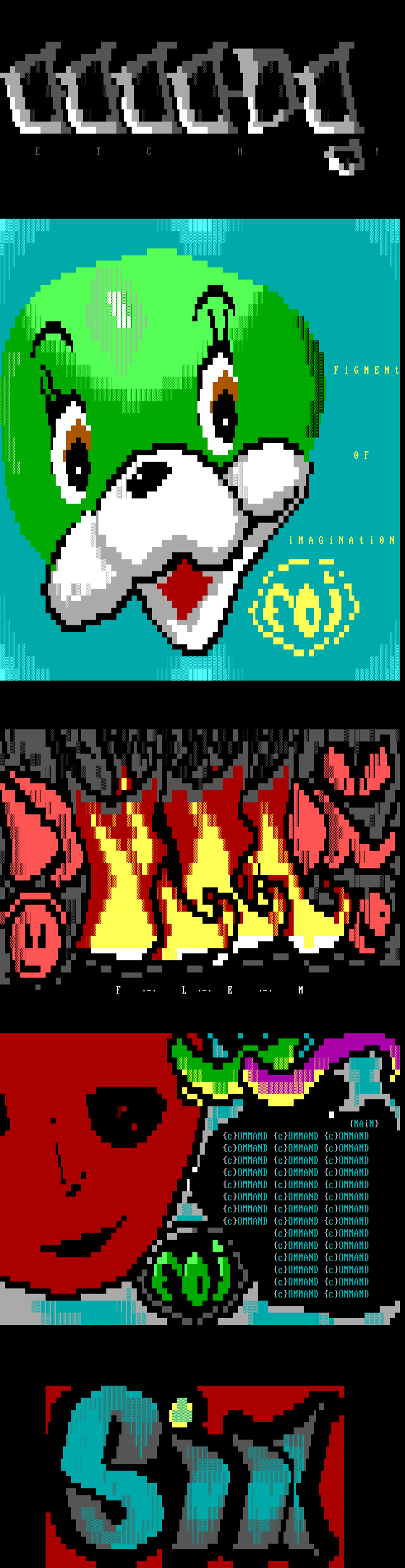 ansi collection by Unsane Verlocity