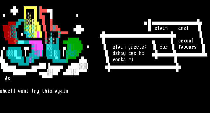 attempt at ansi by dshay