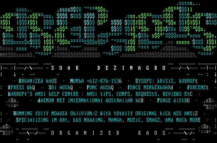 Organized Kaos by nme