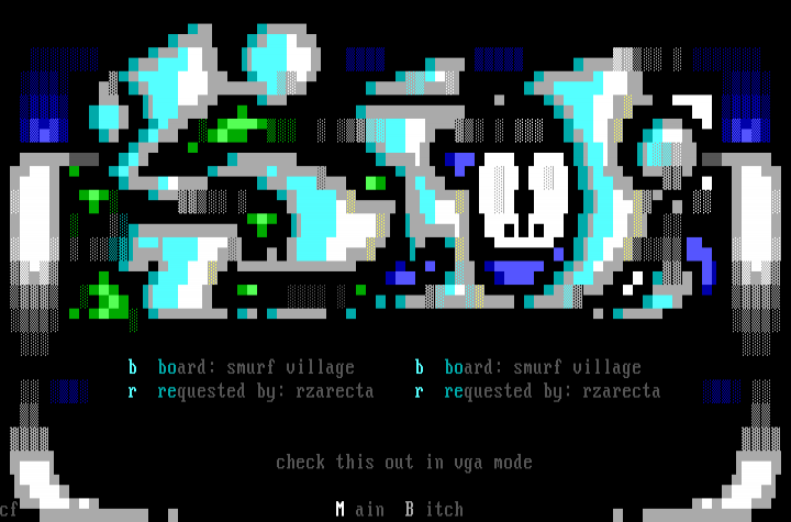 Smurf Village by chef